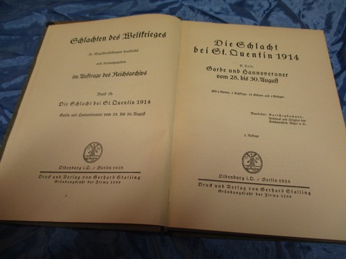 Antik buch 1928 schlachten - ,,
