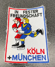 Aufnäher  "Köln München" Freundschaft / Haie / Hedos