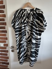 Gr. XL H&M *Kleid Hängerchen Tunika Zebra Print luftig leicht - sehr gut