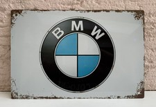 Blechschild BMW 30 x 20 cm
