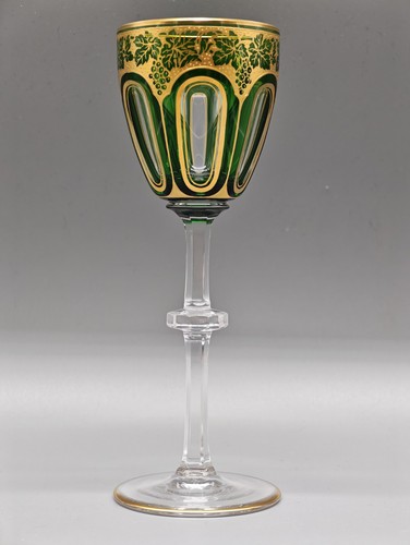 Wein glas jugendstil - wein-glas,