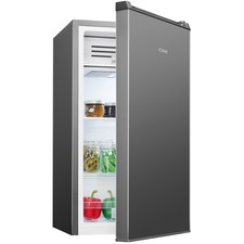 Bomann Kühlschrank KS 7257 graphit, 83 Liter, LED, Frostfach, NEU