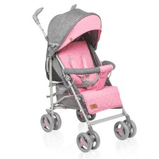 Lionelo Buggy Irma Pink – Leichter Kinderwagen für Babys ab 6 Monaten - Wie neu