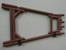 playmobil Seitenteil vom Wachturm mit Verbindern 3419 Fort Randall 3461 Glory