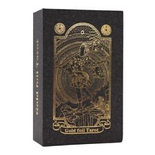 Tarot - Karten-Set mit Goldfolie und Ratgeber - Gold foil Tarot Geschenkbox