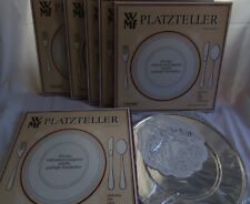 WMF 6 Platzteller Cromargan