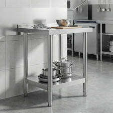 Edelstahl Arbeitstisch Gastro