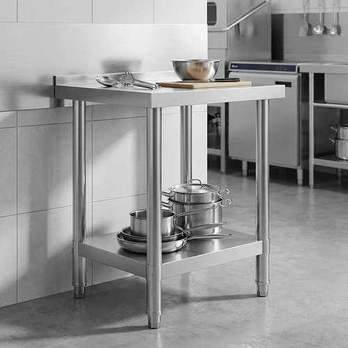 Edelstahl arbeitstisch gastro - edelstahl,