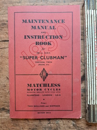 Matchless twin 1950 500 - matchless,