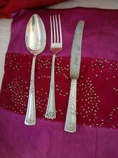 1910! 3-teiliges Besteckset