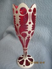 Antike alte  Böhmische Glas