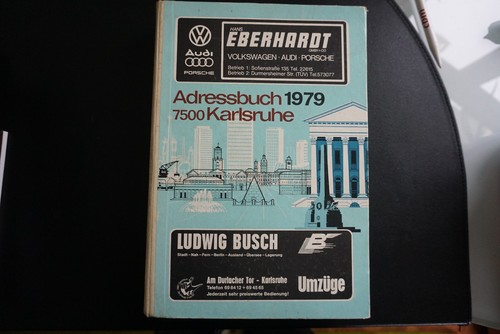 Adressbuch der stadt karlsruhe - adressbuch,