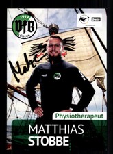 Matthias Stobbe Autogrammkarte VFB Lübeck 2023-24 Original Signiert