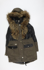 River Island Damen Grün Parka