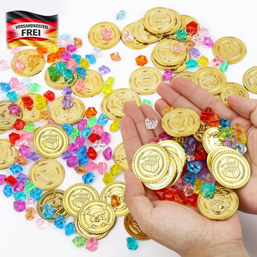 250 stück piratenschatz - 250,