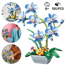 Blumen Bausteine Set Orchidee