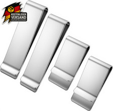 Edelstahl Geldscheinklammer