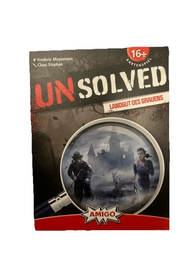 Unsolved landgut des - unsolved,