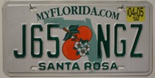 Florida Nummernschild USA