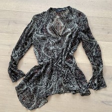 ZARA Woman Zipfelbluse Tunika 