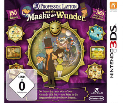 Nintendo 3ds spiel professor - nintendo,