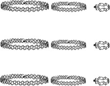 9 Stück Choker Halskette
