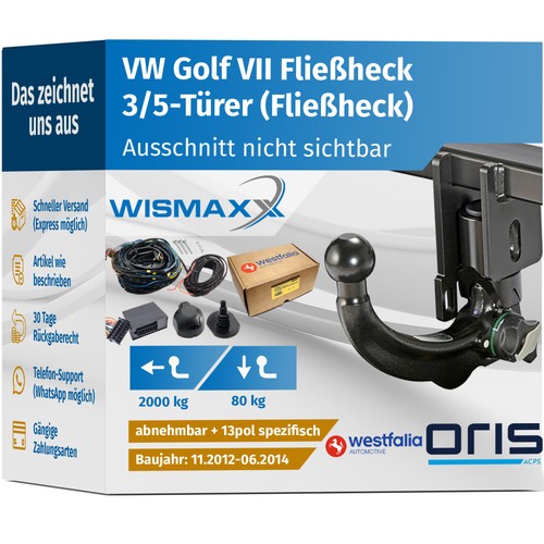 Anhängerkupplung für golf - für, vw