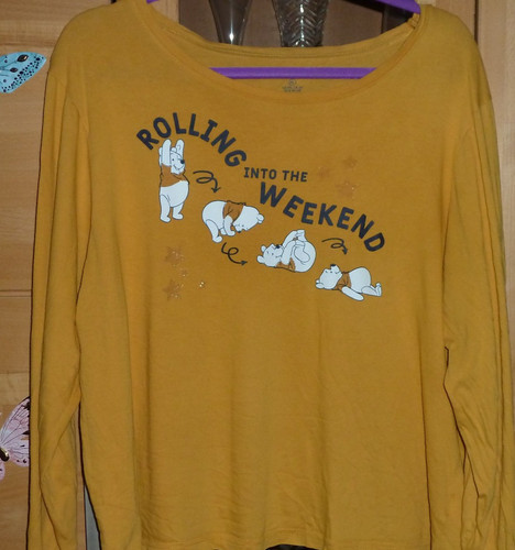 Shirt pyjama oberteil - shirt,