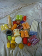 Kerzenreste verschiedene Farben und Sorten 4,5  kg