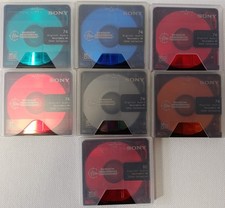 7 x  Sony Shock MiniDisc / MD