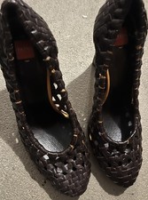 Hugo Boss Leder High Heels