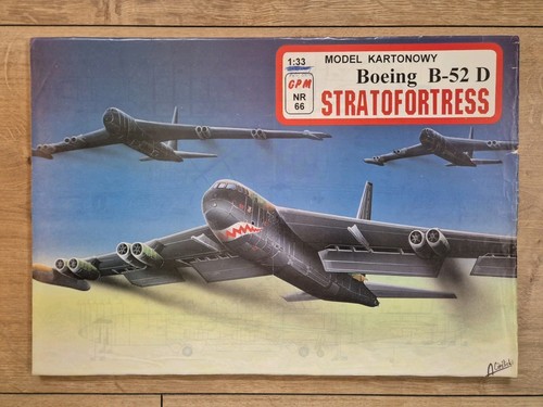 Kartonmodellbau boeing 52d - kartonmodellbau,