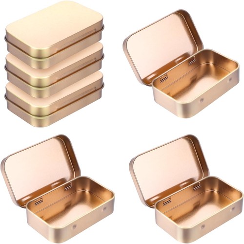 Stück blechdose mit deckel - mit,