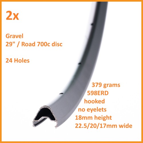 Zoll gravel mtb felgen - 29",