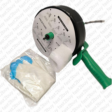 Meisterfaktur Rohrreinigungsspirale 15m - Automatik - Extra lange Abflussspirale