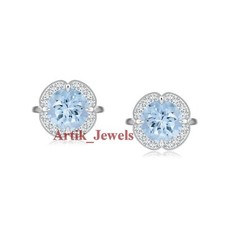 Natural blue topaz - natural,