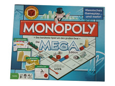 Hasbro Monopoly Mega Edition das berühmte Spiel um den großen Deal    S