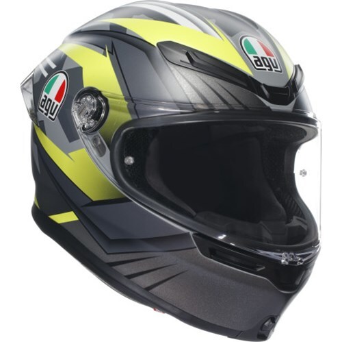 Agv excite matt camo gelb - s,