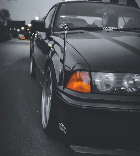 Für bmw chrom fahnenmast - chrom,