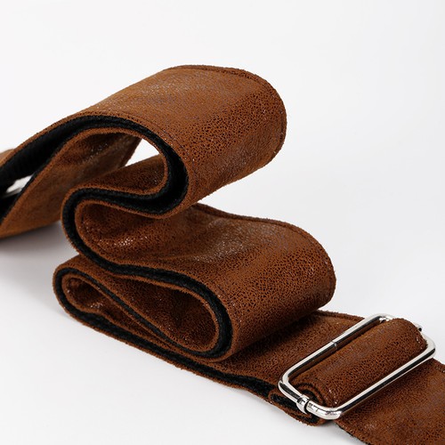 Geniune leder gitarrengurt - geniune,
