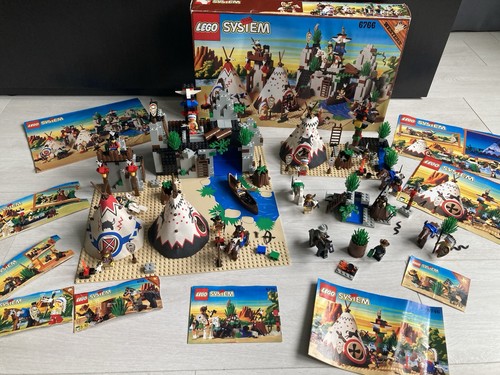 Vintage lego indianer western - vintage,