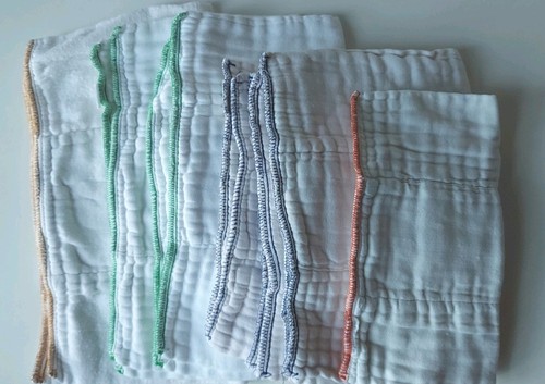 Paket stoffwindeln prefolds - stoffwindeln,