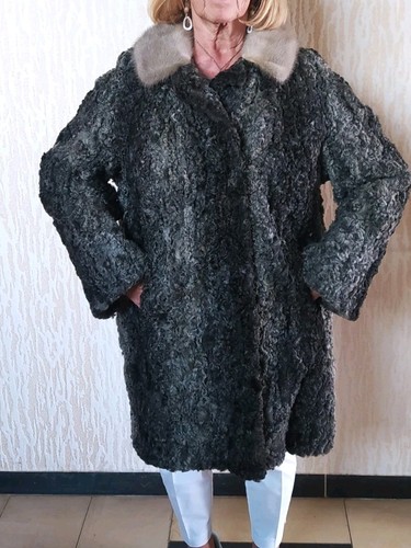Persianer pelz mantel - pelz,