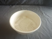 Schöne alte Keramik Puddingform Motiv  Fisch Steingut, Backform