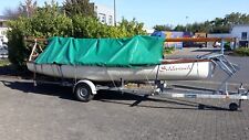 Segelboot mit Trailer .Zum