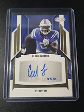 Cedric Johnson - Sage 2024 - Bengals, Ole Miss Rebels - Auto - Gold - /100