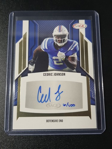 Cedric johnson sage 2024 - -,