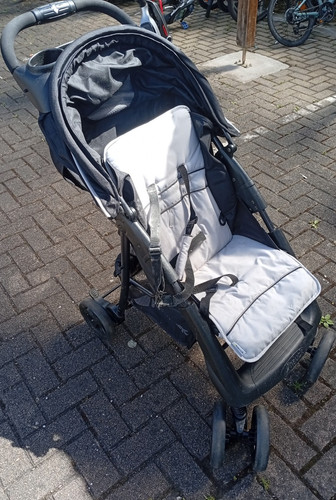 Buggy klappbar schwarz grau