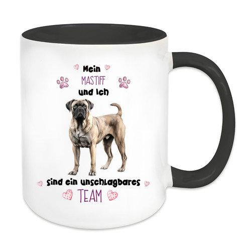 Hunde tasse mastiff lustige - hunde, mastiff,