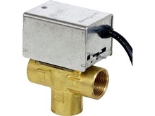 HONEYWELL Dreiwegezonenventil V 4044 C 1312 B, mit Handverst. 1'', 230 V, 50 Hz,